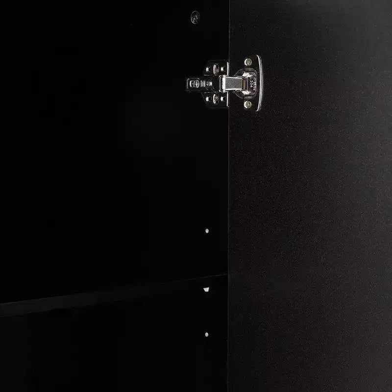 Meuble TV Console Moderne 59" - Étagères Réglables, Convient aux TV Jusqu'à 65"