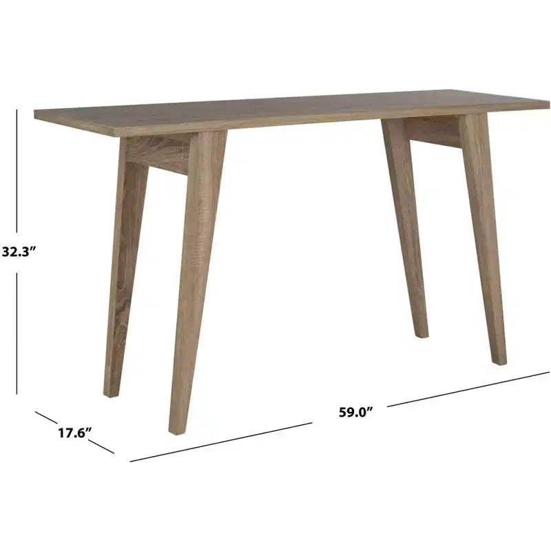 Console - Chêne naturel, style rustique moderne