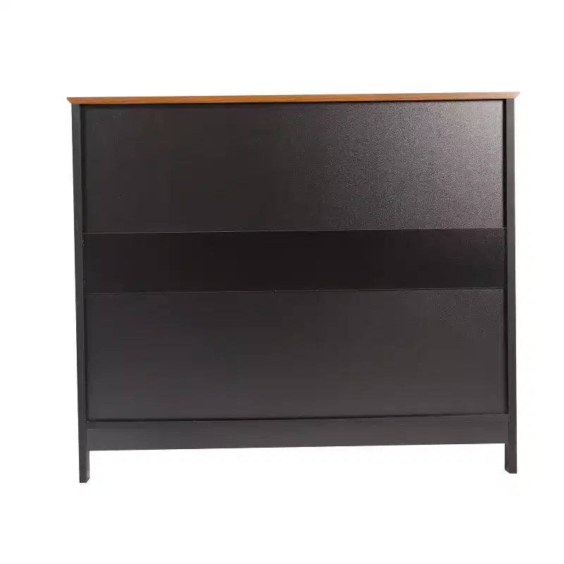 Buffet classique et meuble d'appoint avec placard de rangement à double porte et étagère ouverte