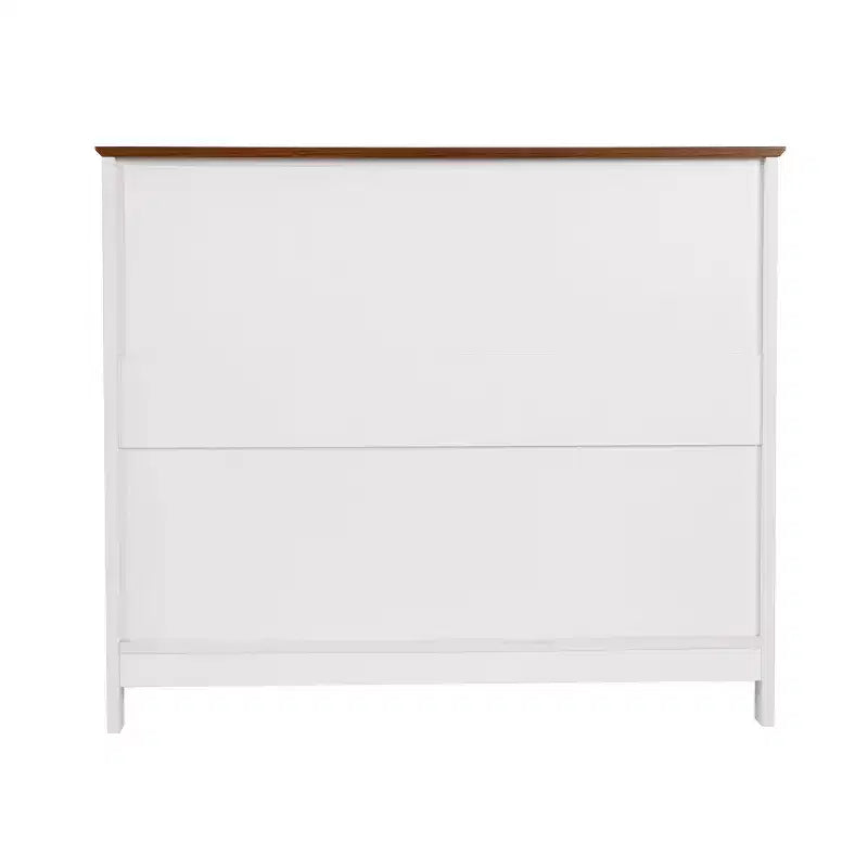Buffet classique et meuble d'appoint avec placard de rangement à double porte et étagère ouverte