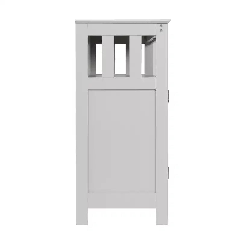 Buffet classique et meuble d'appoint avec placard de rangement à double porte et étagère ouverte