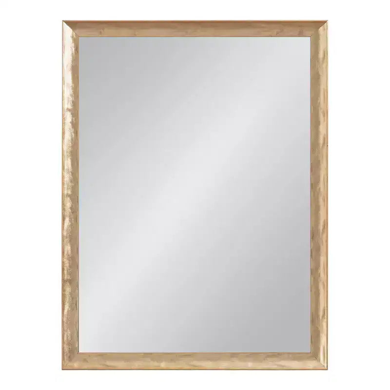 Miroir mural rectangulaire 18x24 - Cadre en plastique, fixation murale